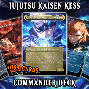 Jujutsu Kaisen MTG Deck - Tainted Kess EDH Premium Custom Competitive 100 Cards