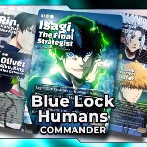 Kyler, Sigardian Emissary | Blue Lock | Human Tribal Theme | 100 Card Commander Deck + 18 Tokens