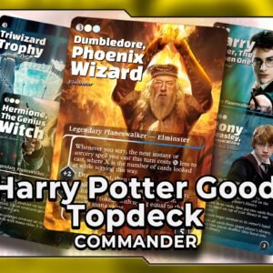 Elminster | Harry Potter | Topdeck Theme | 100 Card Commander Deck + 18 Tokens