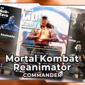 Teval, the Balanced Scale | Mortal Kombat | Reanimator Theme | 100 Card Commander Deck + 18 Tokens