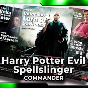 Black Waltz No. 3 | Harry Potter | Evil Spellslinger Theme | 100 Card Commander Deck + 18 Tokens