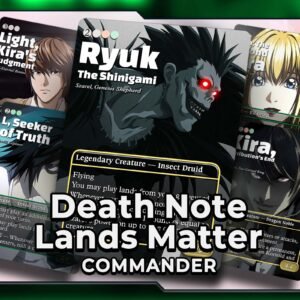 Szarel, Genesis Shepherd | Death Note | Lands Matter Theme | 100 Card Commander Deck + 18 Tokens