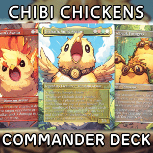 Chibi Chickens / Dino - Proxy EDH Deck